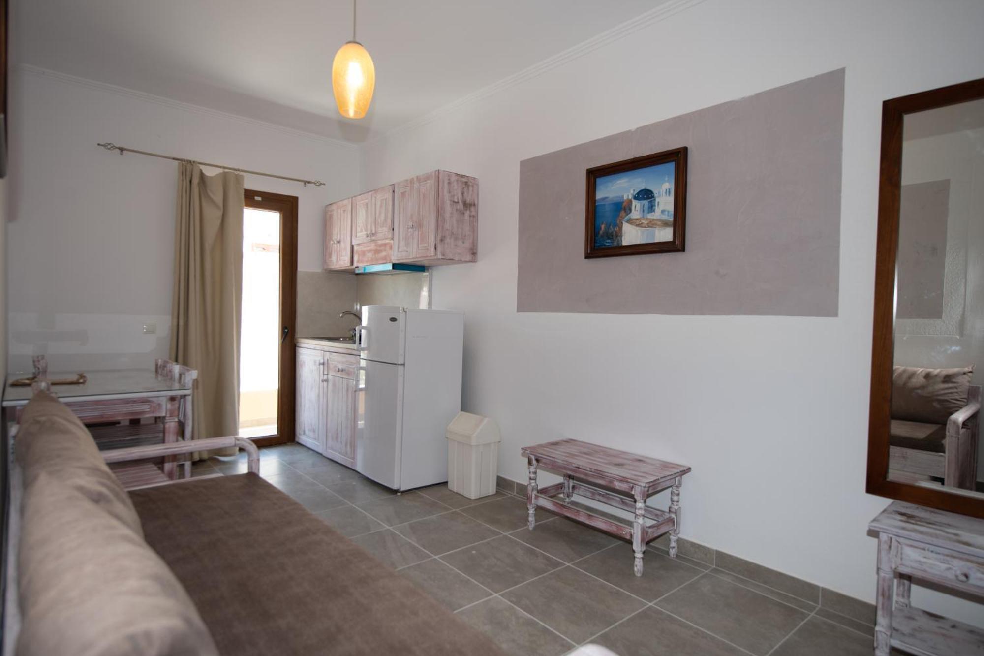 Orfeas Apartments Kamári Kültér fotó