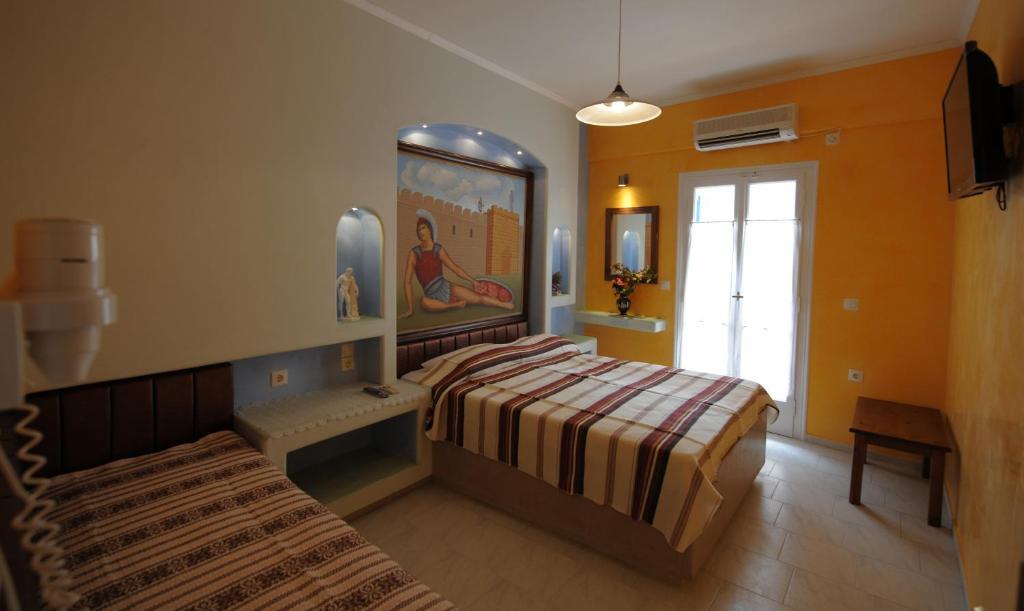 Orfeas Apartments Kamári Szoba fotó