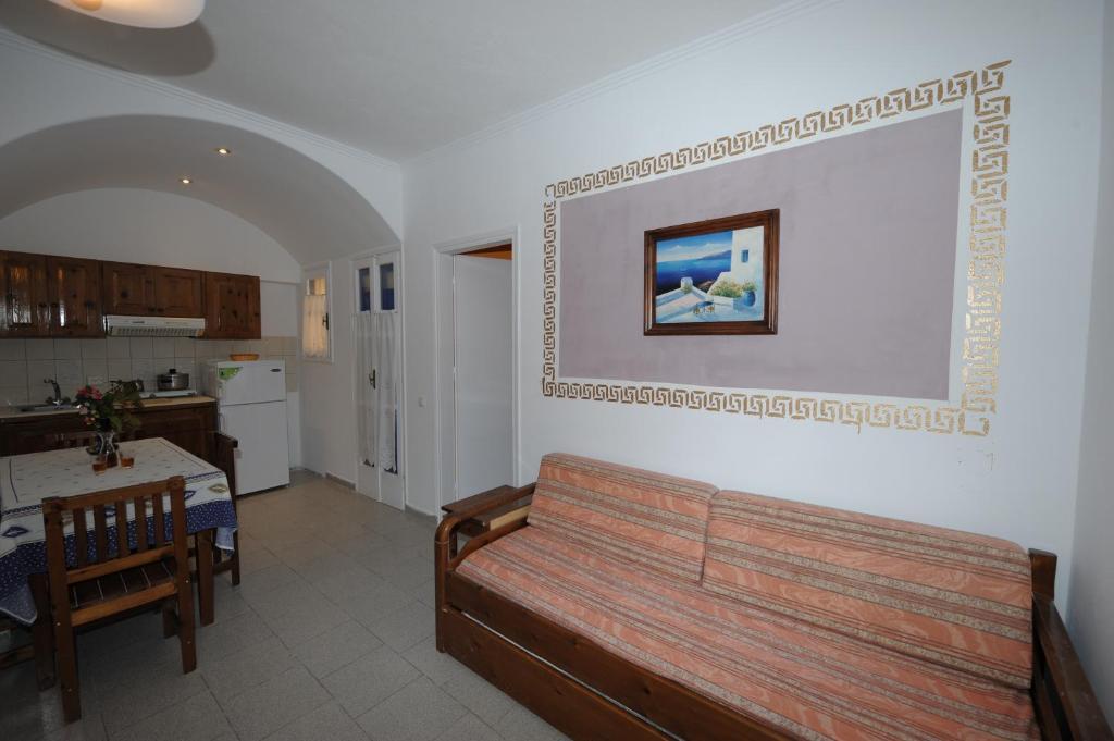 Orfeas Apartments Kamári Szoba fotó